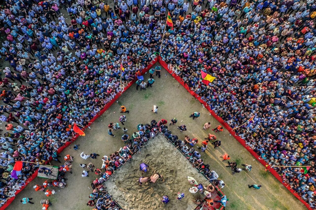 گزارش تصویری| فینالیست های امسال مسابقه عکاسی با پهپاد
