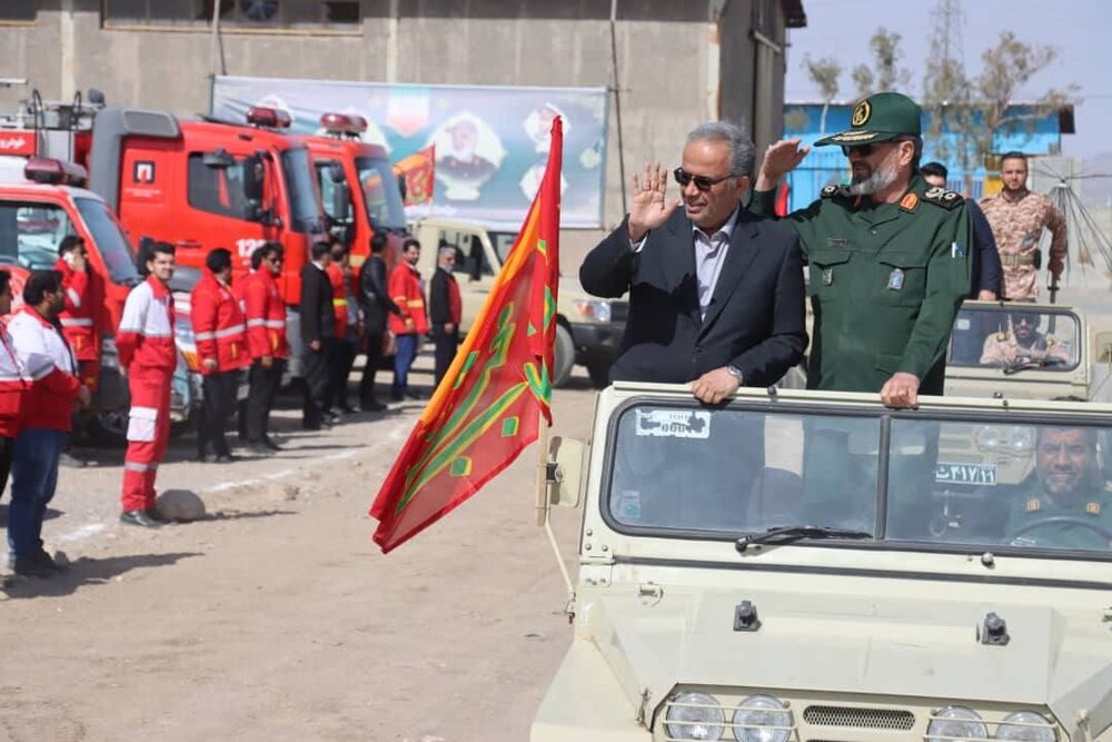 مانور ساعت صفر در سیستان و بلوچستان برگزار شد