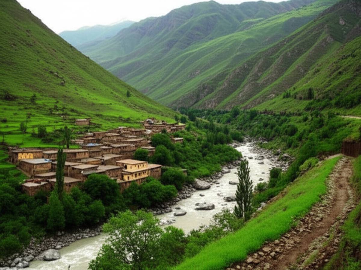روستای مال آقا در خوزستان