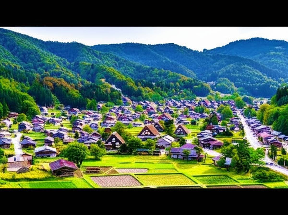 روستای شیراکاواگو ژاپن Shirakawa-go