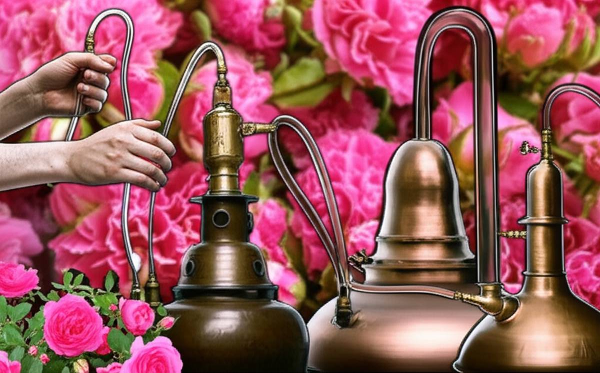 رسم گلاب گیری کاشان - آیین سنتی صفر تا صد