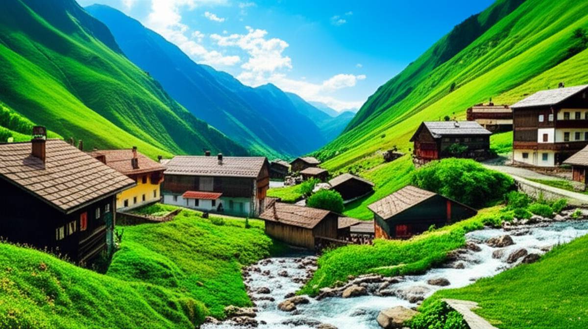 روستای ناتر: بهشتی خنک برای تابستانی دلنشین