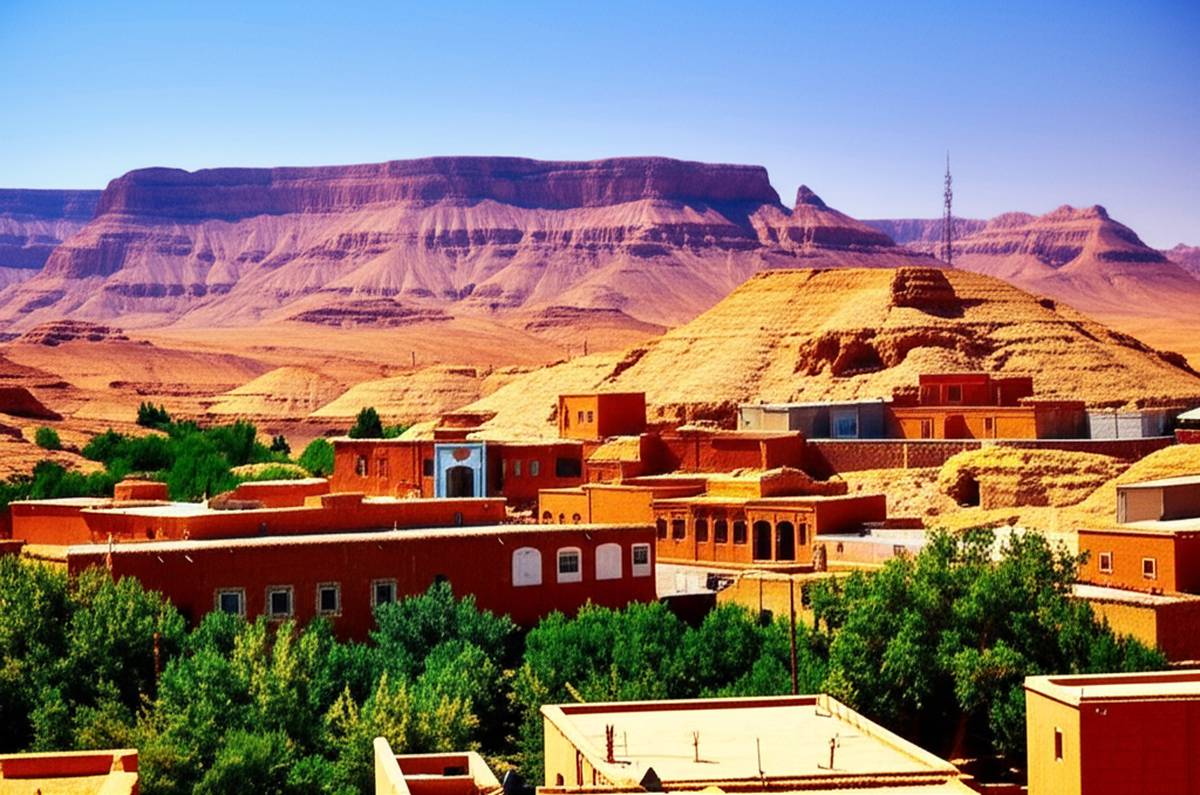 روستای قطرم بافق: ماسوله کویر یزد | راهنمای سفر و بازدید