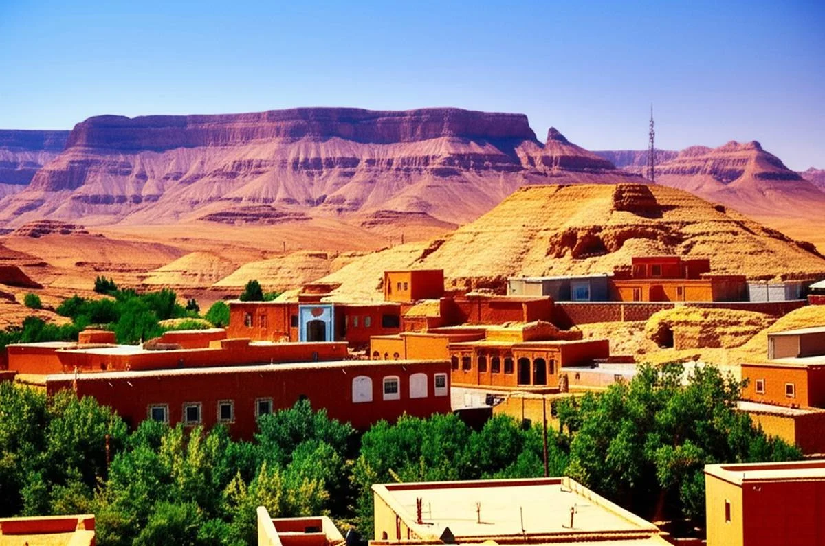 روستای قطرم بافق: ماسوله کویر یزد | راهنمای سفر و بازدید