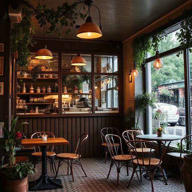 طراحی | آرامش کافه ها با گذر زمان