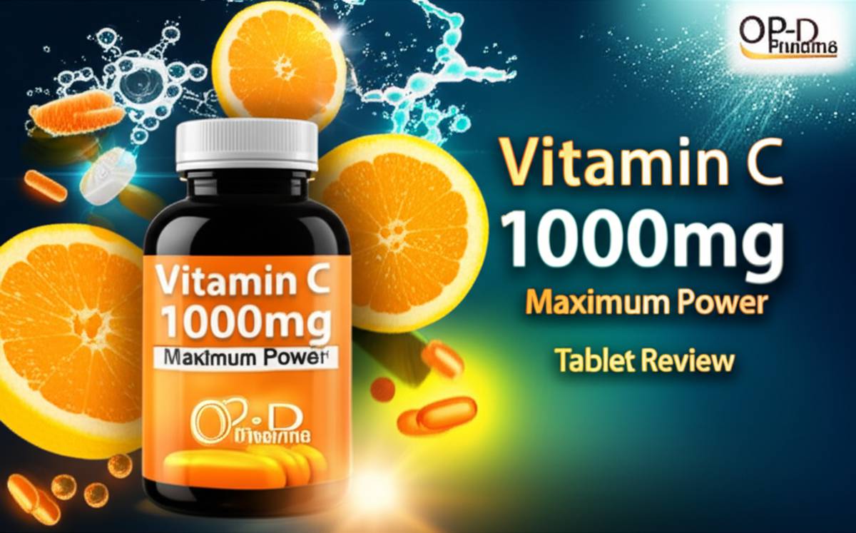 نقد و بررسی کامل قرص ویتامین C 1000mg او پی دی فارما | ماکسیمم پاور