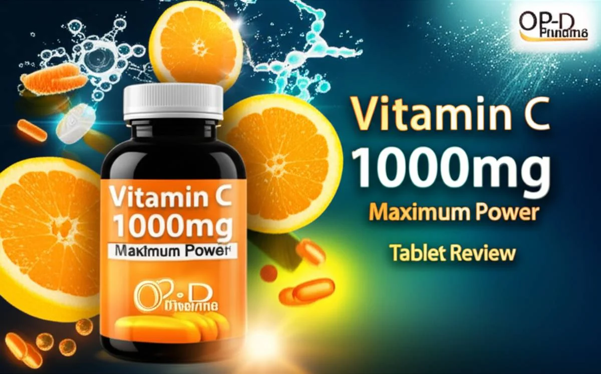 نقد و بررسی کامل قرص ویتامین C 1000mg او پی دی فارما | ماکسیمم پاور