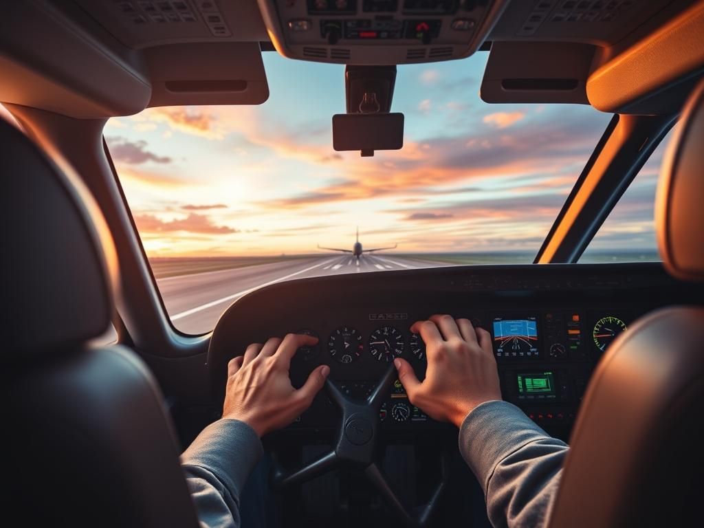 راهنمای فوری فرود هواپیما | خلبان مصدوم