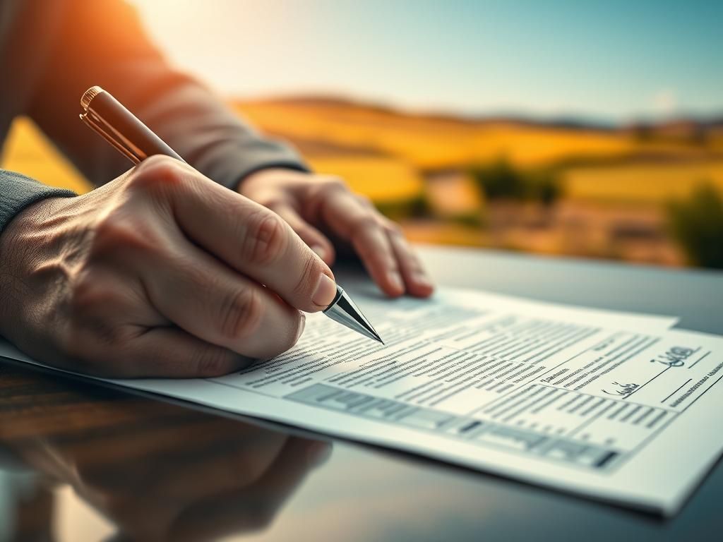 نمونه قولنامه دستی زمین | راهنمای کامل و نکات حقوقی مهم