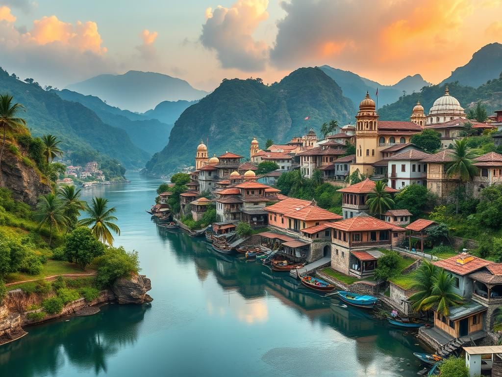 روستاهای جذاب در طبیعت هند - کشف مقاصد بکر و دیدنی