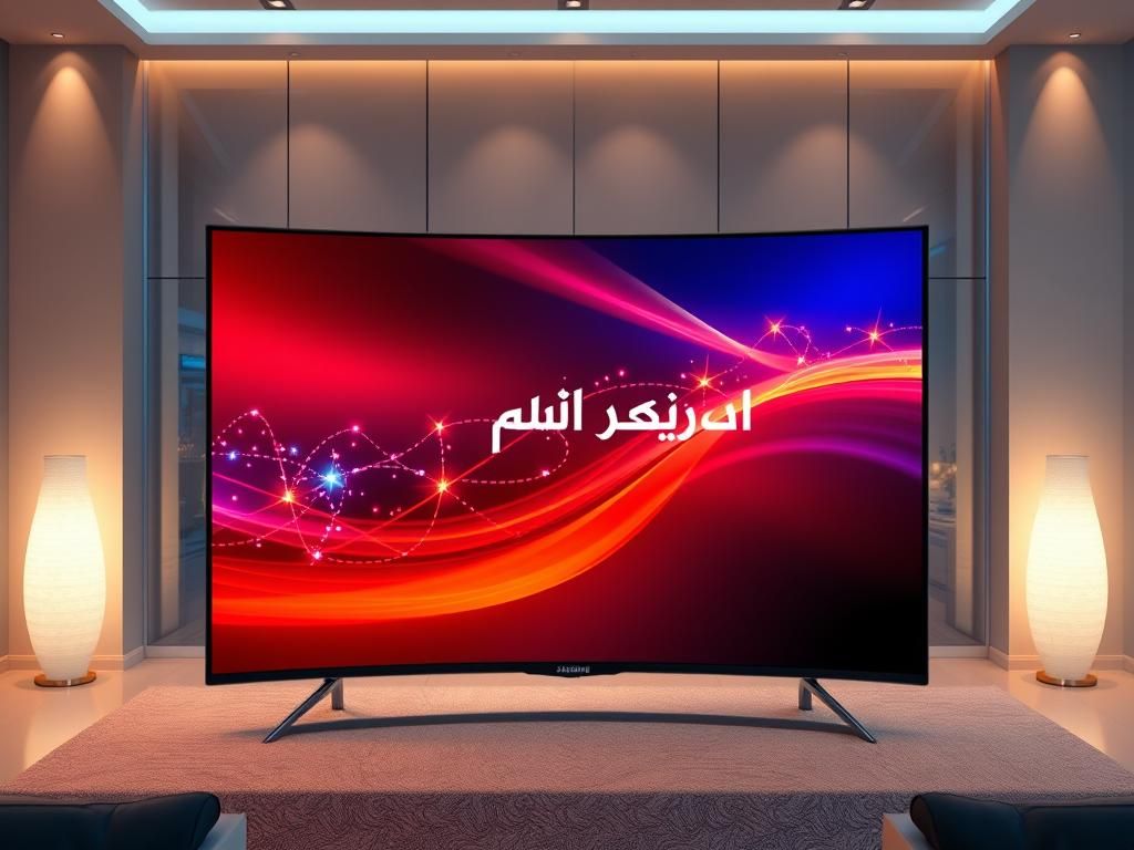 بررسی تلویزیون سامسونگ 55N6950 - هوشمند و خمیده