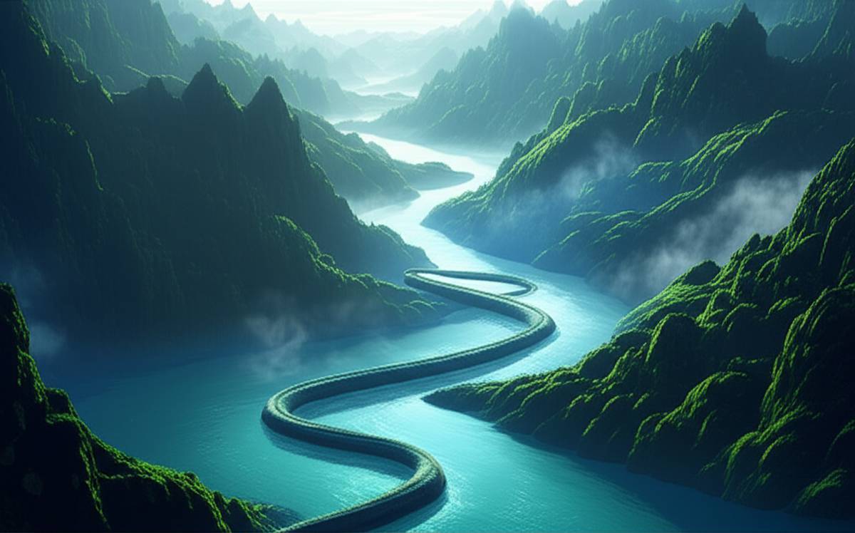 رودخانه اژدهای آبی کجاست؟ | راهنمای کامل و عکس ها