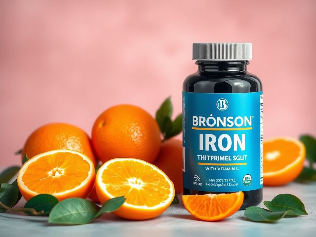 قرص آهن با ویتامین C برونسون | ویژگی ها و مزایای کامل