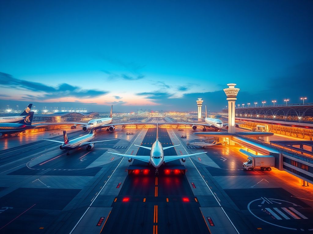 رکورد فرودگاه های دنیا | پررفت وآمدترین، بزرگترین و زیباترین