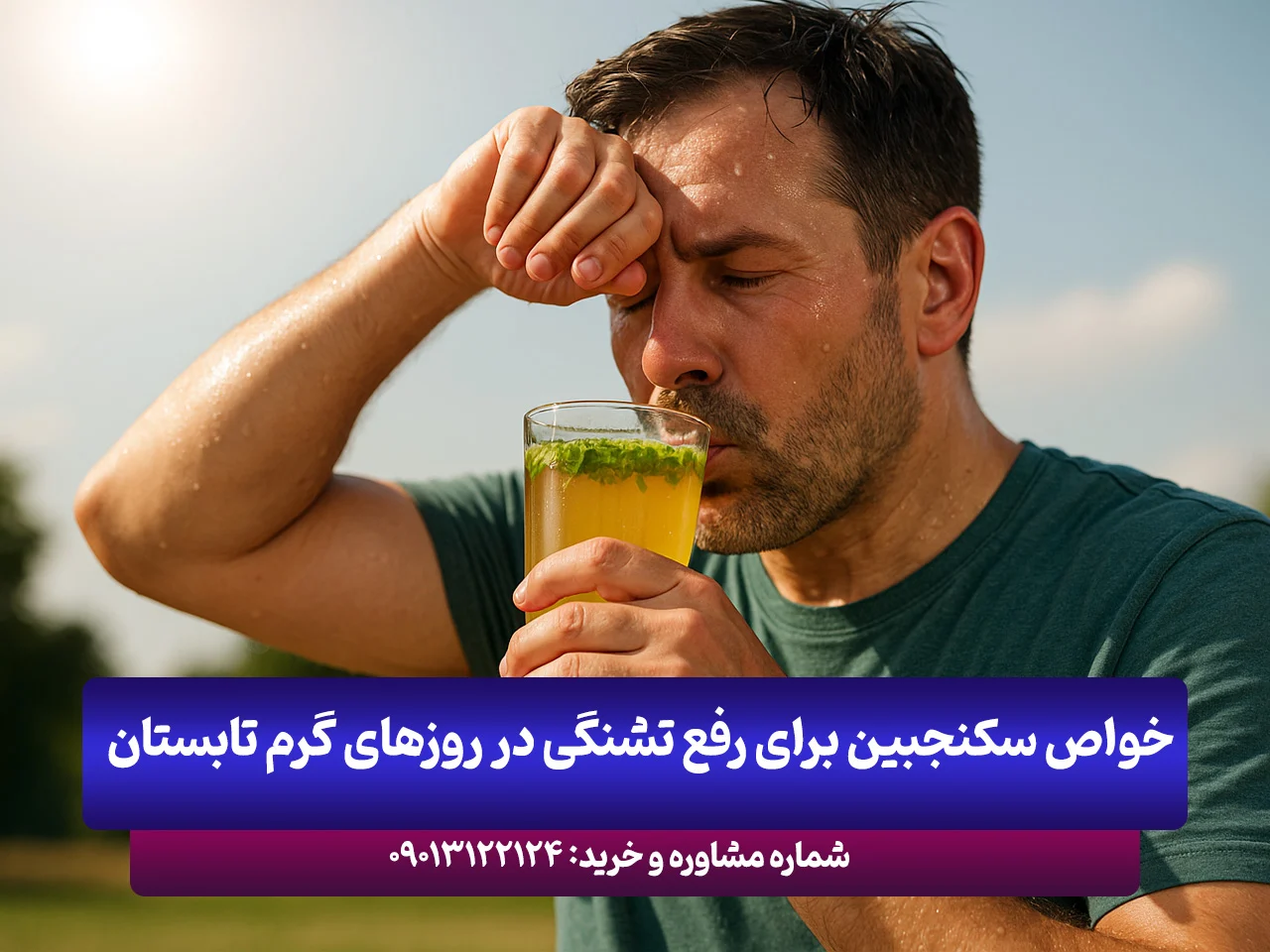 خواص شگفت‌انگیز سکنجبین؛ نوشیدنی سنتی برای روزهای گرم تابستان