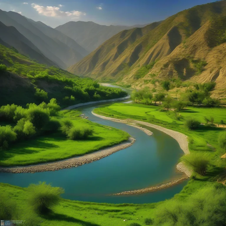 رودخانه ارمند در چهارمحال و بختیاری