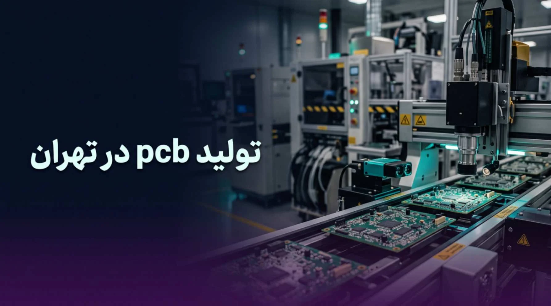 تولید PCB در تهران راهنمای سفارش برد مدار چاپی